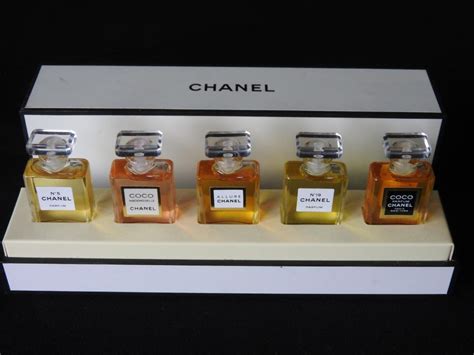 chanel mini fragrance set|chanel miniature perfume set price.